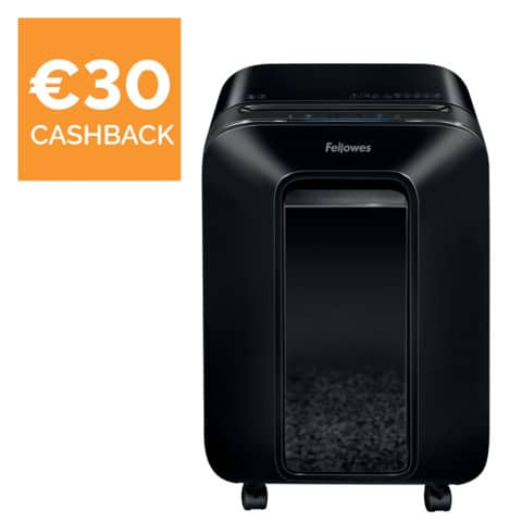 Distruggidocumenti uso personale P-4 Fellowes Powershred LX200 22 L - taglio a miniframmenti 4x12 mm nero FW5502201